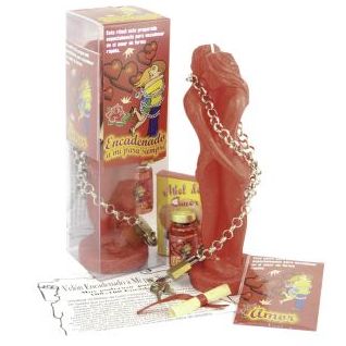 Velón Ritual Encadenado a Mi para Siempre